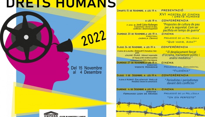 XVI MOSTRA DE CINEMA I DRETS HUMANS, 2022