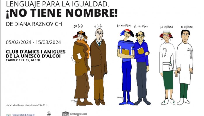 EXPOSICI&Oacute; "LENGUAJE PARA LA IGUALDAD"