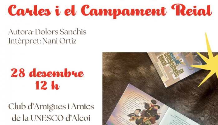 CONTE DE NADAL " Carles i el campament reial"