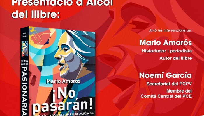 PRESENTACIO DEL LLIBRE , &iexcl;No pasar&aacute;n!, per MARIO AMOROS