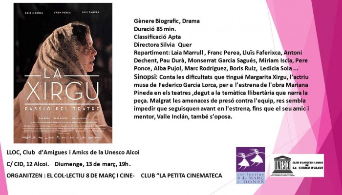 COL.LECTIU 8 DE MAR&Ccedil; PROJECTA "LA XIRGU"