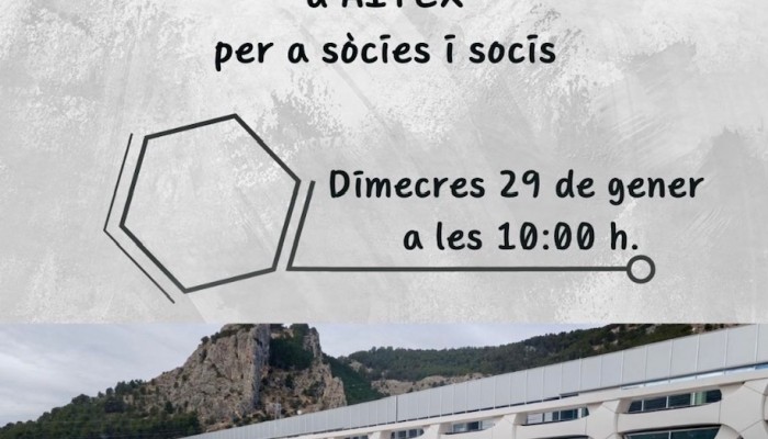 CI&Egrave;NCIA PR&Oacute;XIMA (3) VISITA GUIADA AL CENTRE AITEX