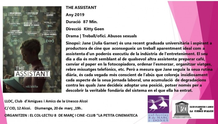 CINEMA: EL COL.LECTIU 8 DE MAR&Ccedil; PROJECTA"LLIBERTAT"