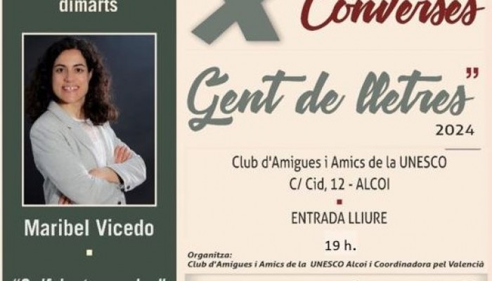 GENT DE LLETRES 2024 amb Maribel Vicedo