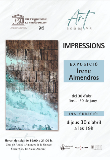 EXPOSICI&Oacute; "IMPRESSIONS" Irene Almendros